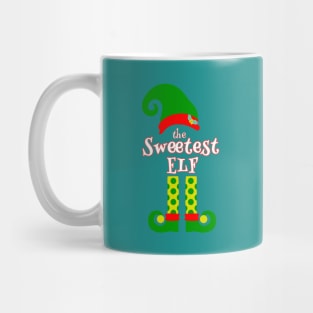 The Sweetest Elf Family Matching Christmas 2020 Gift  Mug